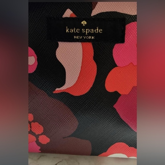 Kate Spade Clutch Pouch Laurel Way Printed Zip Top Bag Keri Floral - Picture 5 of 8